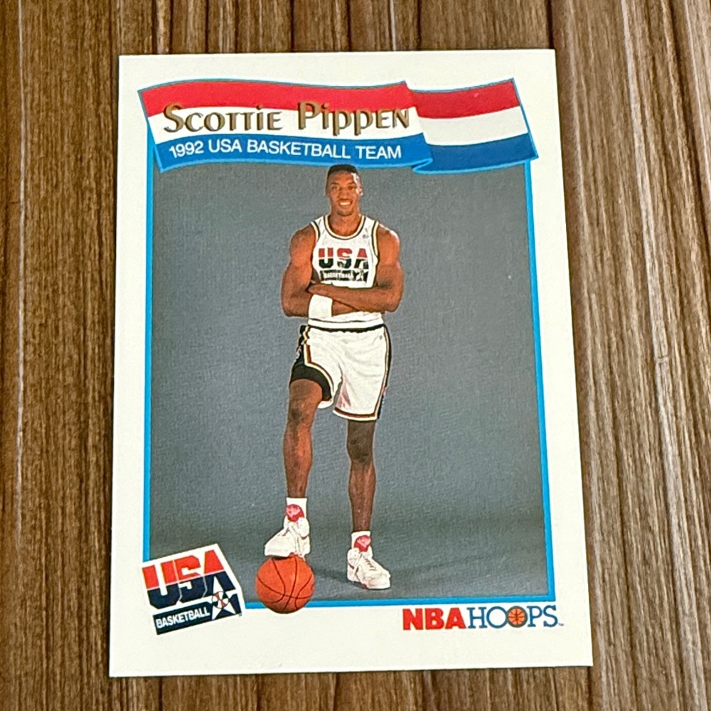 1991 SCOTTIE PIPPEN NBA Properties Inc. trading card #58
